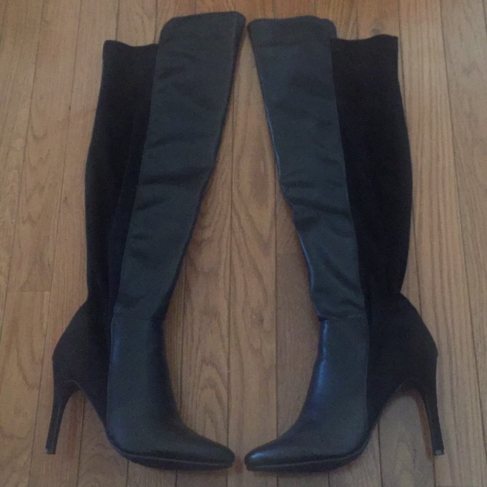 Long Black Over the Knee Boots